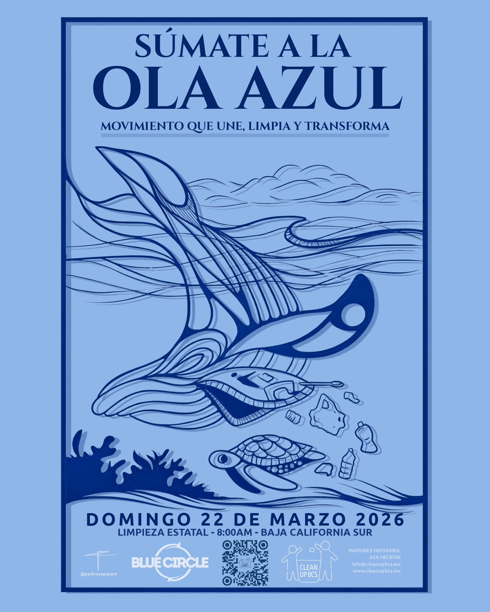 Súmate a la Ola Azul - Domingo 22 de Marzo 2026